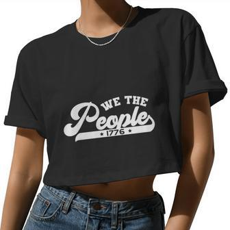 Patriotic We The People 1776 Plus Size Shirt For Men Women Family And Women Cropped T-shirt - Monsterry