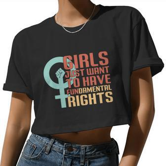 Pro Choice Af V3 Women Cropped T-shirt - Monsterry