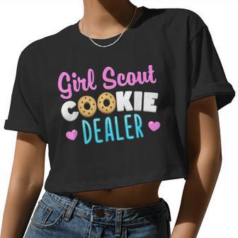 Scout For Girls Cookie Dealer T Scouting Family Women Cropped T-shirt - Monsterry UK