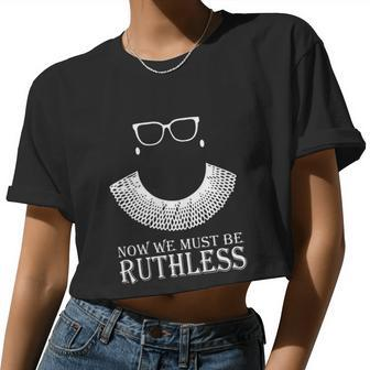 Vote We're Ruthless Defend Roe Vs Wade Women Cropped T-shirt - Monsterry UK