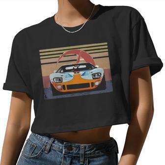 Yes Officer I Saw The Speed Limit I Just Didnt See You Car Racing Vintage Women Women Cropped T-shirt - Monsterry UK