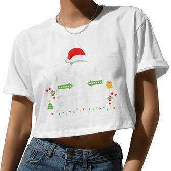 Christmas Most Likely Get Lit Matching Family Women Cropped T-shirt - Monsterry UK