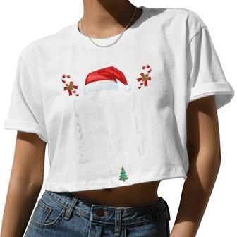 Look At Me Being All Festive And Shit Christmas Tree Women Cropped T-shirt - Monsterry DE