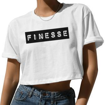 Finesse Finesse Gear For And Women Women Cropped T-shirt - Monsterry AU
