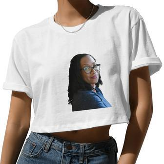 Ketanji Brown Jackson Women Quote Tshirt Women Cropped T-shirt - Monsterry DE