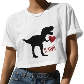 Valentines Day V2 Women Cropped T-shirt - Monsterry