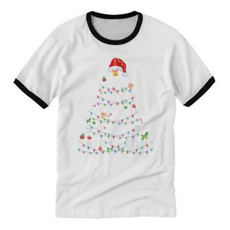 Christmas Xmas Clothing Math Christmas Tree Cotton Ringer T-Shirt - Monsterry DE