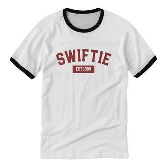 Swiftie Est 1989 Cute Cotton Ringer T-Shirt - Monsterry AU