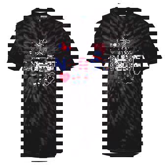 4Th Of July Nurse American Flag Fourth Of July Nurse Tie-Dye T-shirts - Thegiftio UK