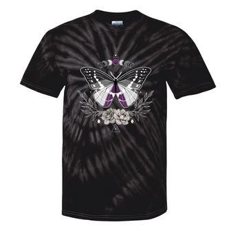 Asexual Butterfly Lgbt Demisexual Ace Pride Flag Gay Lgbtq Tie-Dye T-shirts - Monsterry DE