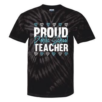 Education Proud Public School Teacher Job Profession Tie-Dye T-shirts - Monsterry CA