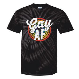 Gay Af Lgbt Pride Rainbow Flag March Rally Protest Equality Tie-Dye T-shirts - Monsterry CA