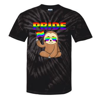 Gay Pride Sloth Rainbow Flag Ally Lgbt Transgender Tie-Dye T-shirts - Monsterry DE