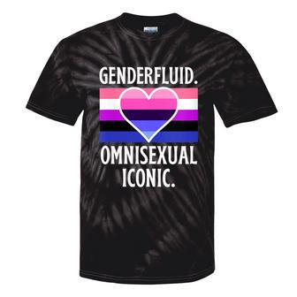 Genderfluid Omnisexual Iconic Pride Flag Genderqueer Queer Tie-Dye T-shirts - Monsterry CA