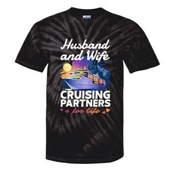 Husband And Wife Cruise 2024 Matching Couple Outfits Tie-Dye T-shirts - Monsterry AU