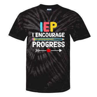 Iep I Encourage Progress Special Education School Teacher Tie-Dye T-shirts - Monsterry UK