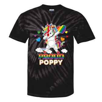 I'm A Proud Lgbt Gay Poppy Pride Dabbing Unicorn Rainbow Les Tie-Dye T-shirts - Monsterry UK