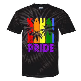 Kauai Pride Gay Pride Lgbtq Rainbow Palm Trees Tie-Dye T-shirts - Monsterry UK