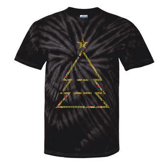 Kente Pattern Christmas Tree Xmas African Style Tie-Dye T-shirts - Monsterry AU