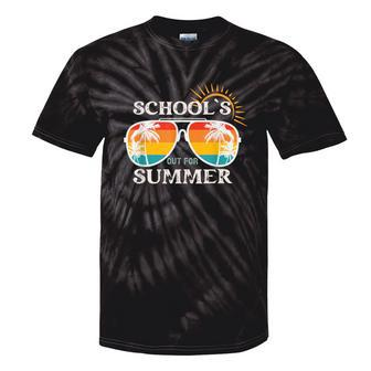 Last Day Of School Teacher Schools Out For Summer Tie-Dye T-shirts - Monsterry AU