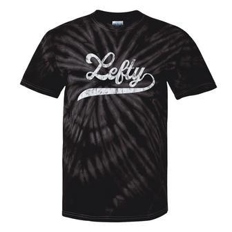 Lefty Left Handed Proud Woman Retro Softball Retro Tie-Dye T-shirts - Monsterry CA