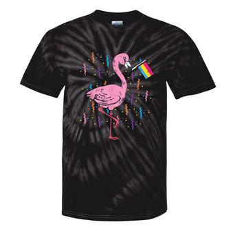 Pansexual Flag Flamingo Lgbt Pan Pride Stuff Animal Tie-Dye T-shirts - Monsterry UK