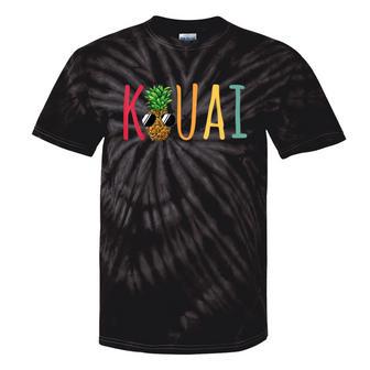 Pineapple Sunglasses Kauai Hawaiian Hawaii Men Tie-Dye T-shirts - Monsterry AU