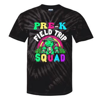 Pre-K Field Trip Squad Preschool Teacher Field Day School Tie-Dye T-shirts - Monsterry