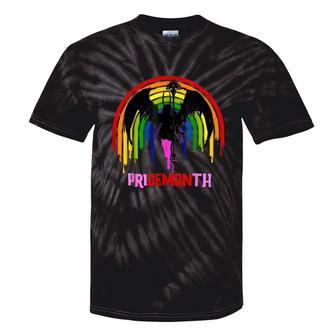 Pride Month Demon Pridemonth Demon Rainbow Cool Lgbt Tie-Dye T-shirts - Monsterry AU