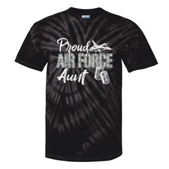 Proud Air Force Aunt Air Force Graduation Usaf Aunt Tie-Dye T-shirts - Monsterry CA
