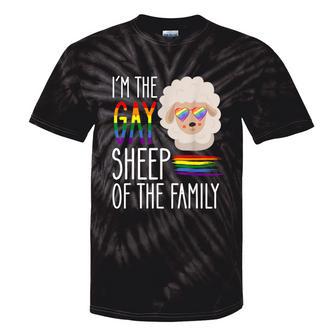 Rainbow Sheep Gay Sheep Of The Family Lgbtq Stuff Lesbian Tie-Dye T-shirts - Monsterry DE