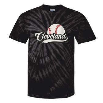 Retro Vintage Ohio Hometown Pride Cleveland Baseball Sports Tie-Dye T-shirts - Monsterry UK