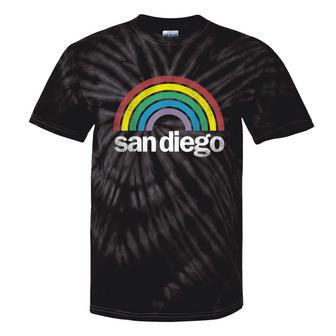 San Diego Rainbow 70'S 80'S Style Retro Gay Pride California Tie-Dye T-shirts - Monsterry DE