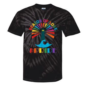 San Francisco Pride 2024 Beacon Of Love Rainbow Transgender Tie-Dye T-shirts - Monsterry CA
