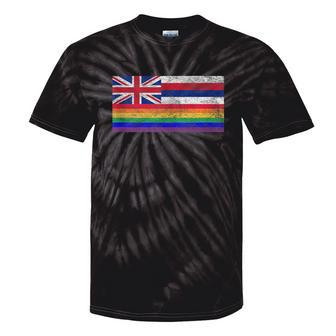 State Of Hawaii Lgbtq Gay Pride Rainbow Flag Tie-Dye T-shirts - Monsterry CA