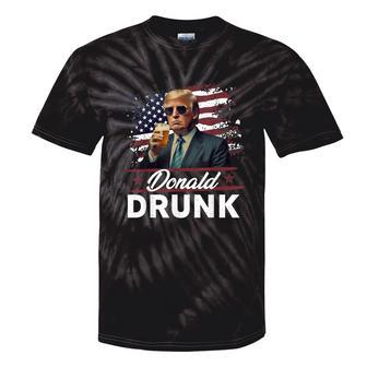 Trump 4Th Of July Drinking Presidents Donald Drunk Tie-Dye T-shirts - Monsterry UK