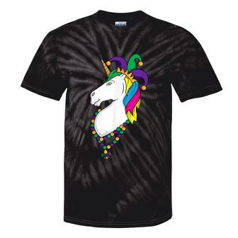 Unicorn Mardi Gras Magical Street Parade Tie-Dye T-shirts - Monsterry DE