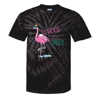 Adios School Hello Pool Flamingo School Psychologist Tie-Dye T-shirts - Monsterry AU