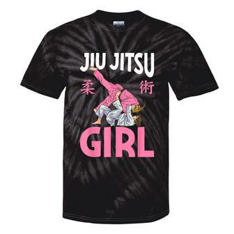 Jiu Jitsu Girl Bjj Martial Arts Tie-Dye T-shirts - Monsterry