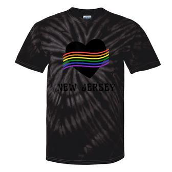 New Jersey Rainbow Lgbt Lgbtq Gay Pride Groovy Vintage Tie-Dye T-shirts - Monsterry