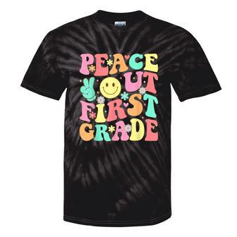 Peace Out First Grade Groovy 1St Grade Last Day Of School Tie-Dye T-shirts - Monsterry AU