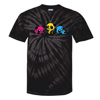 Subtle Pansexual Panda Pride Pan Flag I'm Pan-Duh Lgbtq Tie-Dye T-shirts - Monsterry UK
