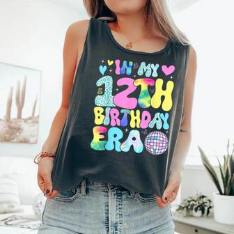 In My 12Th Birthday Era 12 Years Old Girls 12Th Birthday Comfort Colors Tank Top - Monsterry DE
