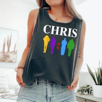 Chris 2024 Chris First Name Personalized For Women Comfort Colors Tank Top - Monsterry DE