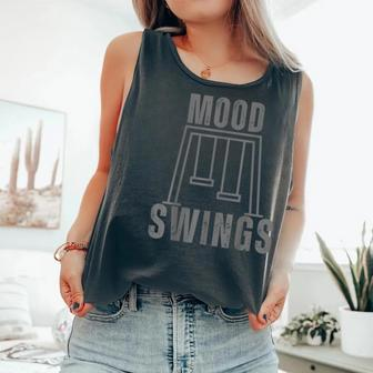 Mood Swings Sarcastic Novelty Graphic Comfort Colors Tank Top - Monsterry CA