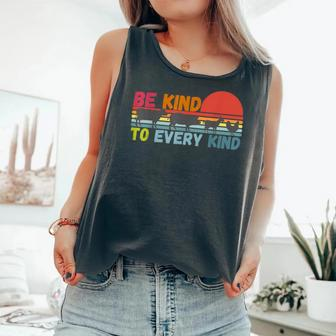 Be Kind To Every Kind Animals Rights Vegan Animals Lovers Comfort Colors Tank Top - Monsterry UK