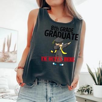 8Th Grade Graduation Dabbing Boy Party Idea Comfort Colors Tank Top - Monsterry DE