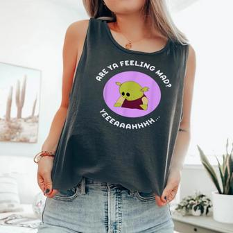 Are You Feeling Kinda Mad Who's That Wonderful Girl Comfort Colors Tank Top - Monsterry UK