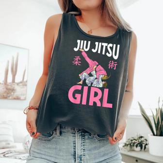 Jiu Jitsu Girl Bjj Martial Arts Comfort Colors Tank Top - Monsterry UK