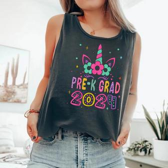 Pre-K Grad Preschool Graduation 2024 Unicorn Toddler Girl Comfort Colors Tank Top - Monsterry DE